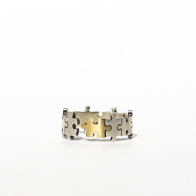 New Personalized Creative Splicing Ring By Sapphire Haven