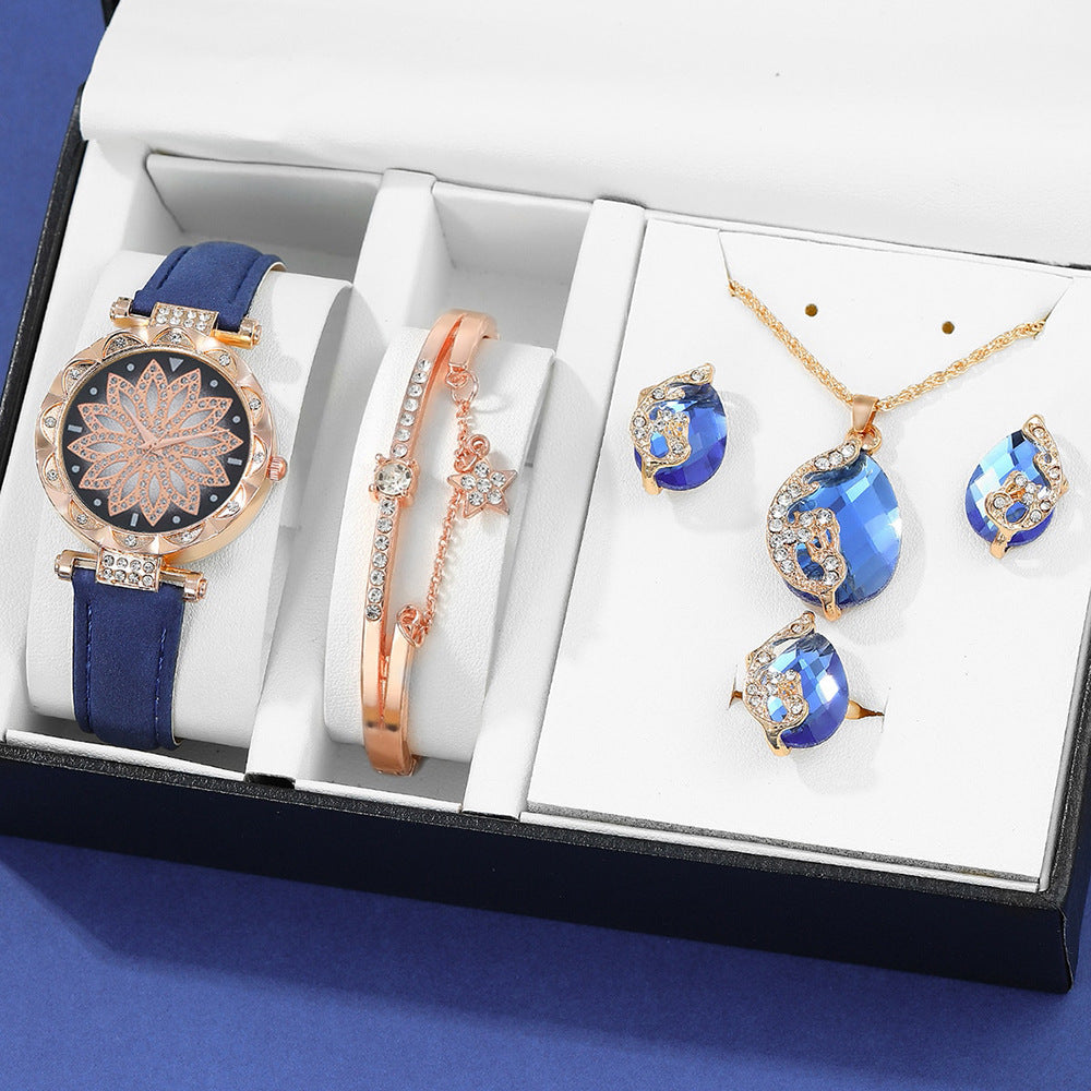 Quartz Watch Five-piece Gift Box By Sapphire Haven